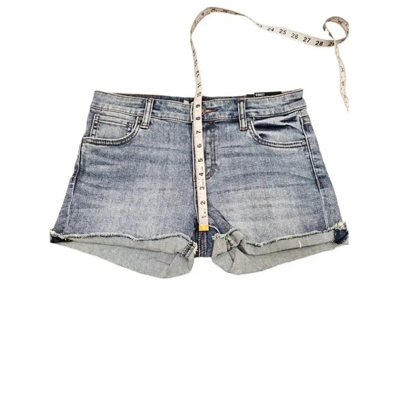Kut from the Kloth Women's Size 4 Blue Gidget Fray Short - Picture 6 of 8